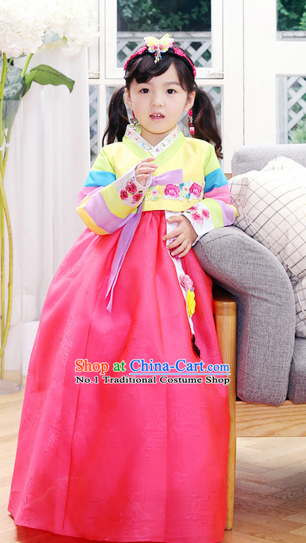 Korean Traditional Dress Hanbok for Girls