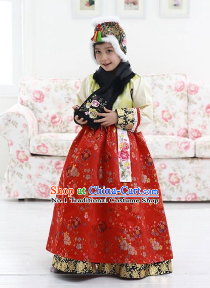 Korean clothing women hanbok Dangui chima hair accessory norigae petticoat