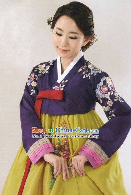 Korean Custom Made Hanbok Outfits for Women