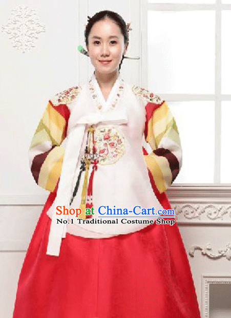 Top Korean Custom Made Dangui Hanbok Dance Costumes for Women