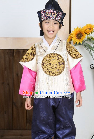 Top Traditional Korean Prince Kids Fashion Kids Apparel Birthday Clothes for Boys