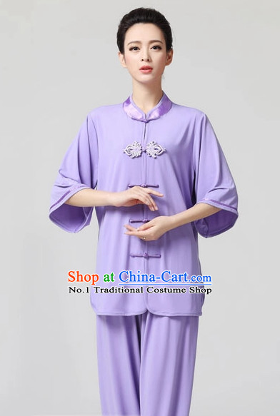 Top Asian China Tai Chi Short Sleeves Uniform