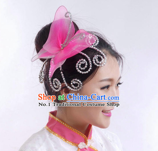 Chinese Classical Group Dance Dance Flower Headdress