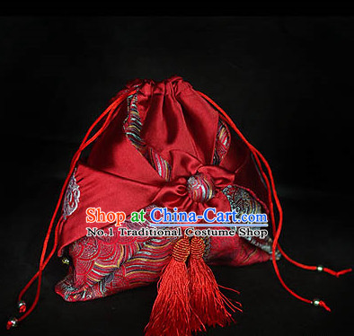 Chinese Hanfu Accessories Traditional Handmade Desinger Handbags Fashion Bag Fabric Bag