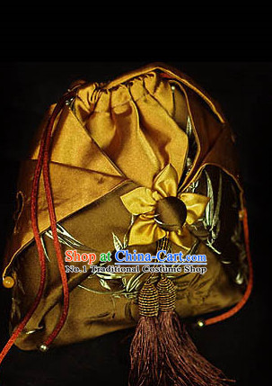 Chinese Classical Hanfu Accessories Traditional Handmade Designer Hand Bags Handbags