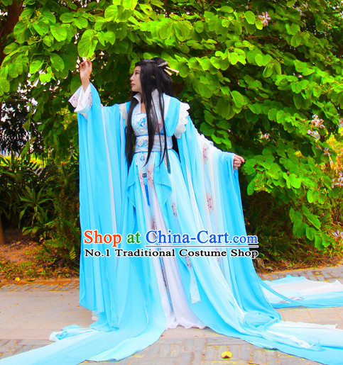 Chinese Traditinoal Princess Dresses Complete Set