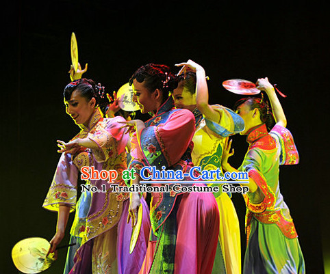 China Shopping online Chinese Classical Dance Costumes and Hair Accessories