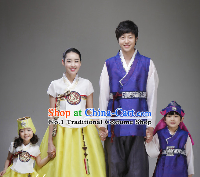 Korean Family National Costumes Traditional Costumes online Shopping