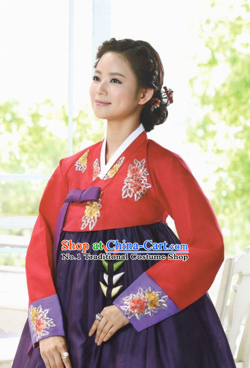 Korean Mother Fashion online Apparel Hanbok Costumes Clothing Complete Set