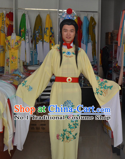 Asian Fashion Chinese Jia Baoyu Costumes and Coronet Complete Set