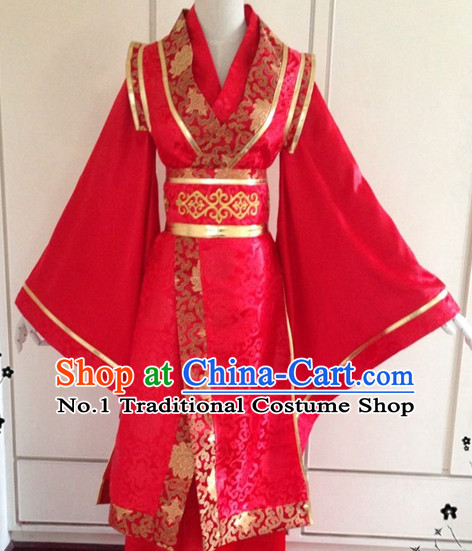 Chinese Classical Wedding Garment Complete Set for Bridegrooms