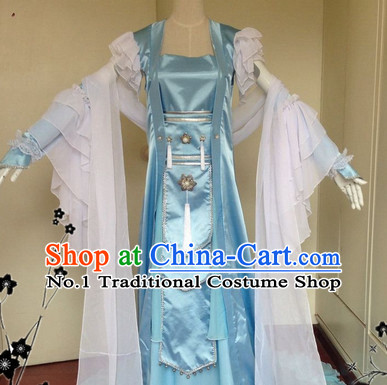 Chinese Classical Fairy Dance Costume Complete Set for Women