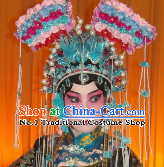 Traditonal Chinese Opera Phoenix Helmets