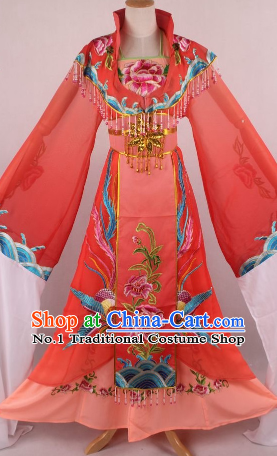 Chinese Traditional Oriental Clothing Theatrical Costumes Opera Phoenix Costumes
