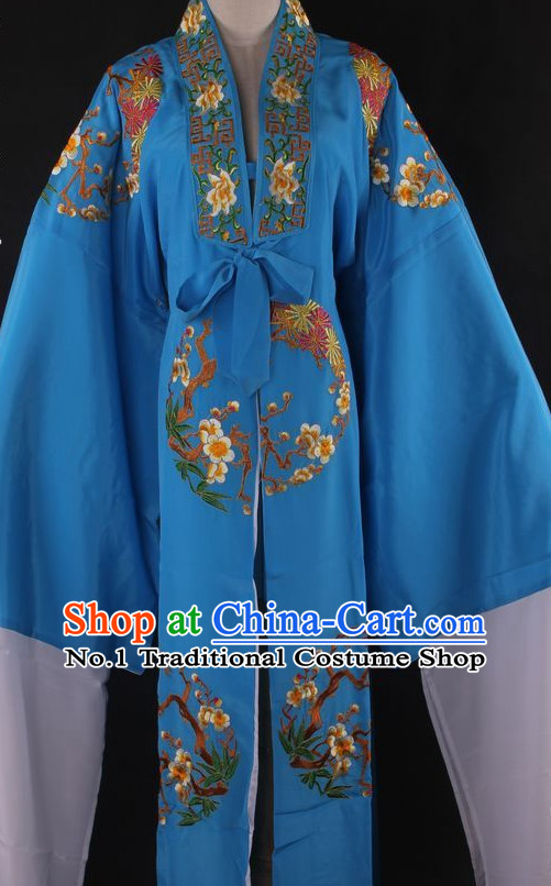 Chinese Traditional Dress Oriental Clothing Theatrical Costumes Opera Costume Long Sleeves Lady Dresses