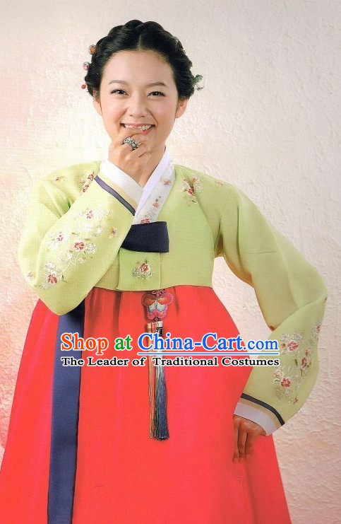 Plus Size Korean Traditional Clothing Hanbok for Ladies