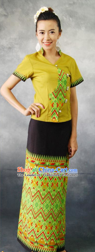 Thailand Traditional National Dresses for Women