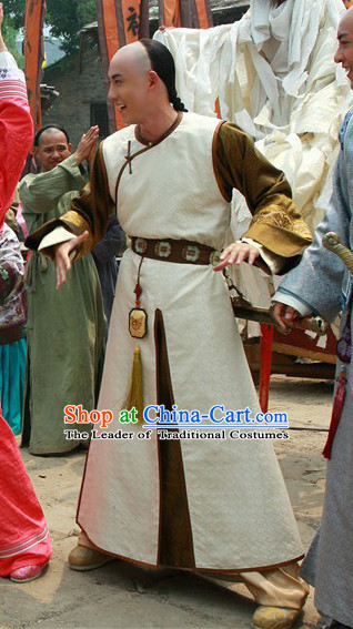 Qing Noblemen Costumes Complete Set for Men