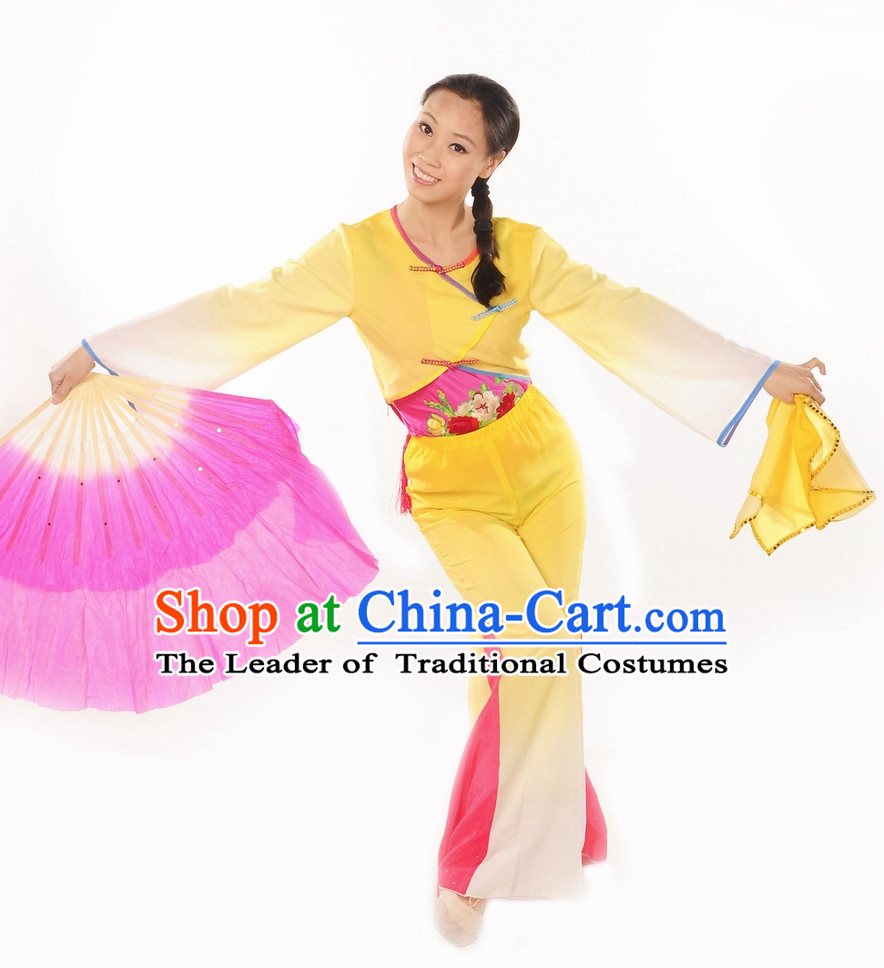 Folk Handkerchief Dance Uniform for Women