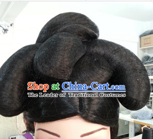 Chinese Traditional Hair extensions Wigs Fascinators Toupee Hair Pieces Full Wigs