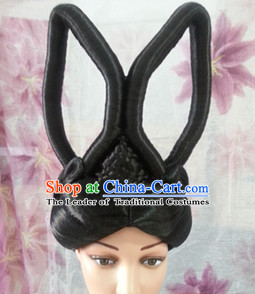 Chinese Classical Black Women Wigs for Girls