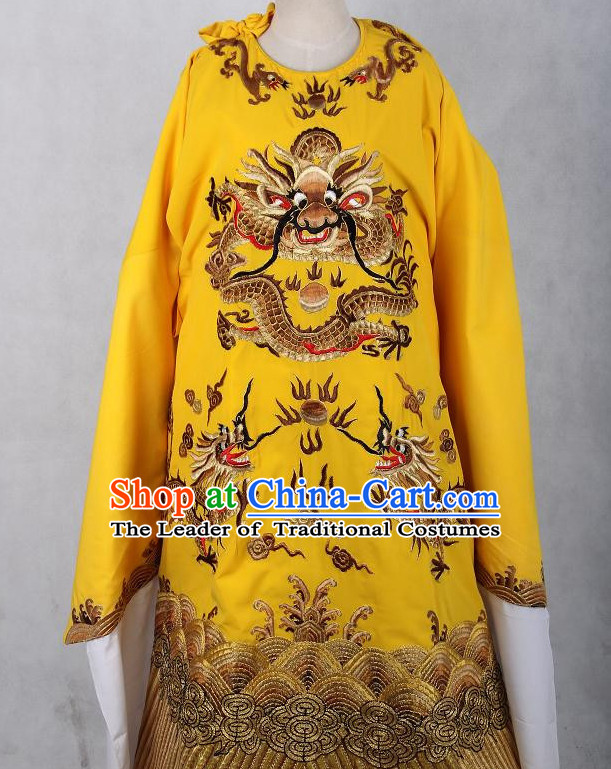 Embroidered Chinese Dragon Robe Costume Opera Costumes Chinese Clothing Opera Mask Cantonese Opera Chinese Culture Chinese Dance