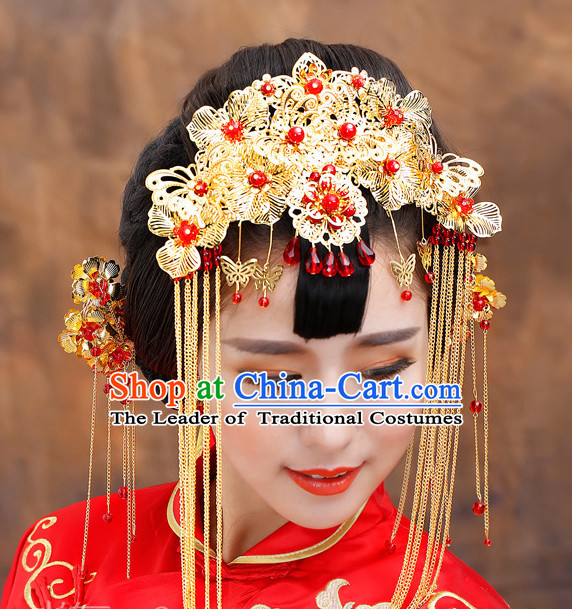 Chinese Ancient Style Wedding Headpieces