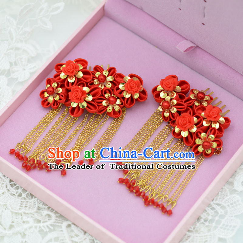 Chinese Ancient Style Hair Jewelry Accessories, Hairpins, Princess Hanfu Xiuhe Suit Wedding Bride Hair Accessories for Women