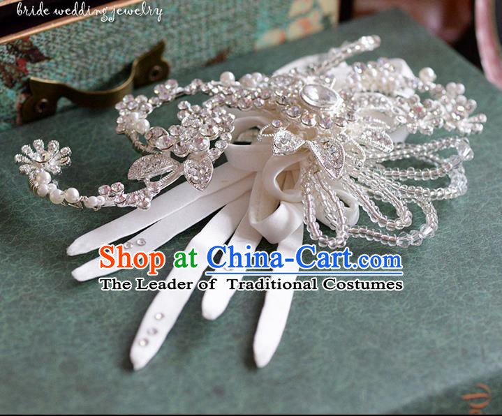 Traditional Jewelry Accessories, Princess Wedding Hair Accessories, Bride Wedding Hair Accessories, Baroco Style Crystal Headwear for Women