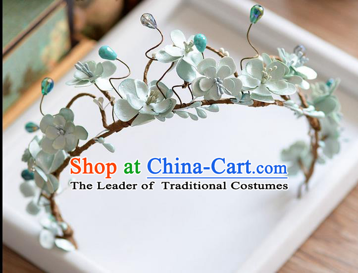 Traditional Jewelry Accessories, Princess Wedding Hair Accessories, Bride Wedding Hair Accessories, Baroco Style Flowers Crystal Headwear for Women