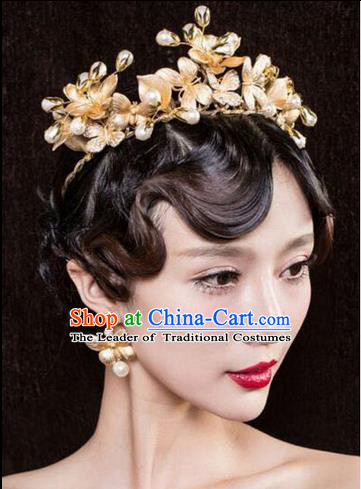 Traditional Jewelry Accessories, Princess Hair Accessories, Bride Wedding Hair Accessories, Baroco Style Headwear for Women