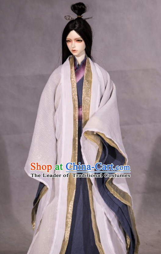 Ancient Chinese Prince Hanfu Costumes for Men Boys Adults Kids