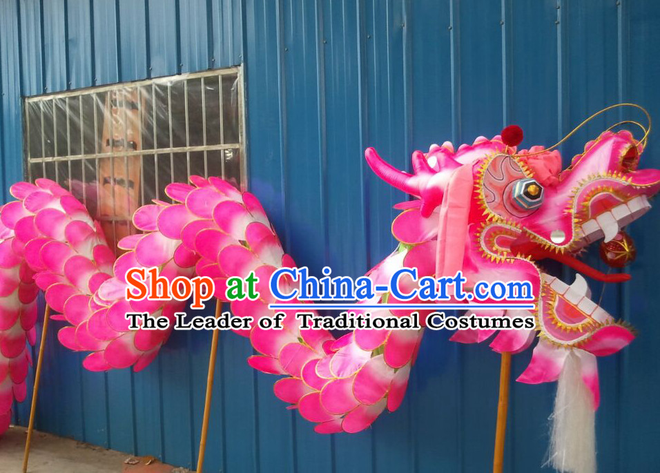 Supreme Beijing Olympic Games Opening Top Traditional Lotus Dragon Dance Costumes Complete Set