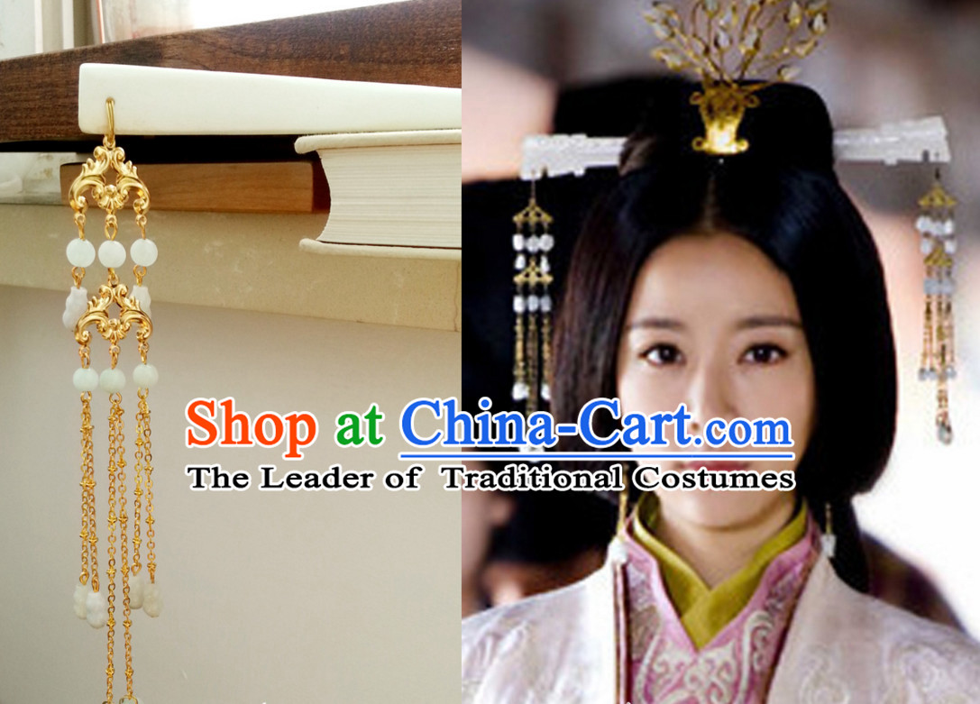 Ancient Chinese Handmade Princess Headdress Hair Jewelry for Women