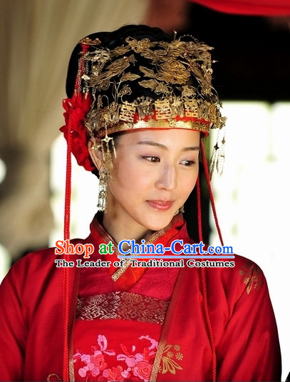 Ancient Chinese Style Princess Wedding Hair Jewelry Set