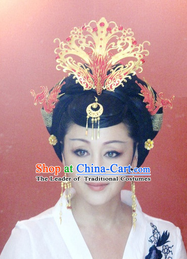 Chinese Traditional Style Princess Phoenix Headpieces Hairpieces for Women