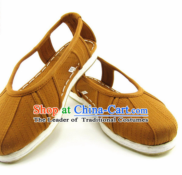 Top Chinese Classic Traditional Tai Chi Shoes Kung Fu Shoes Martial Arts Shaolin Monk Shoes for Men