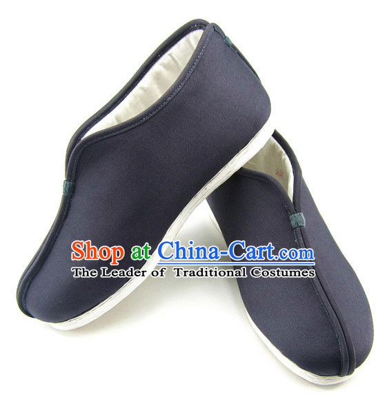 Top Chinese Classic Traditional Tai Chi Shoes Kung Fu Shoes Martial Arts Winter Boots for Men