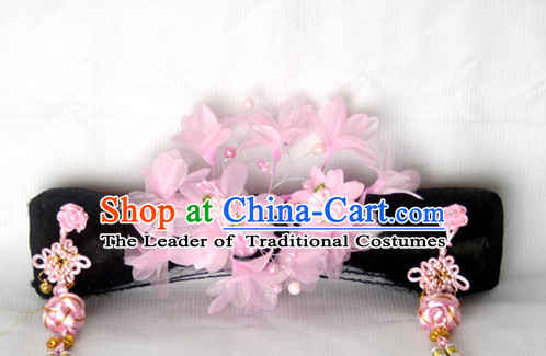 Chinese Qing Dynasty Classical Manchu Hair Jewelry Headwear Headdress Headpieces