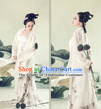 Chinese Ancient Style Female Beauty Hanfu Clothes Complete Set