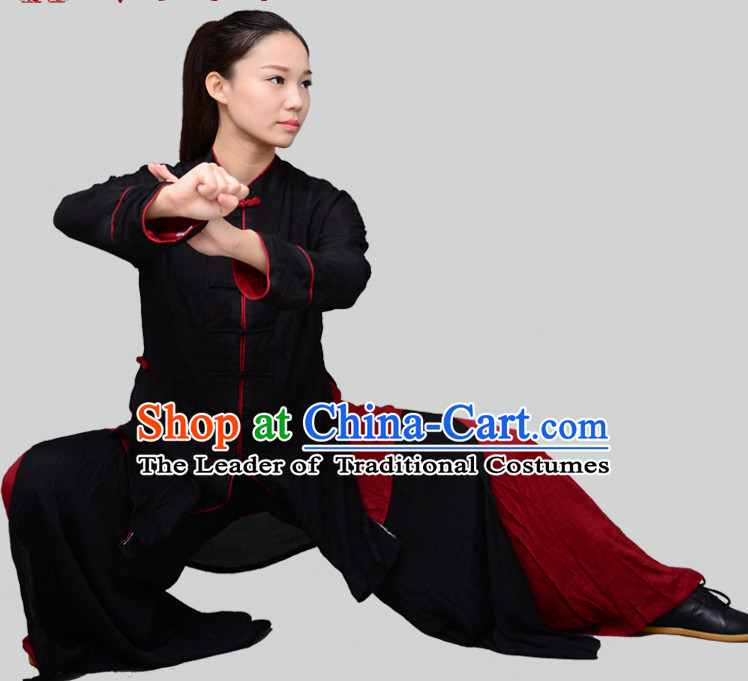 Top Chinese Traditional Competition Championship Tai Chi Taiji Teacher Suits Uniforms