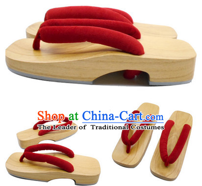 High Heel Janpanese Asian Ancient Traditional Style Slippers Geta