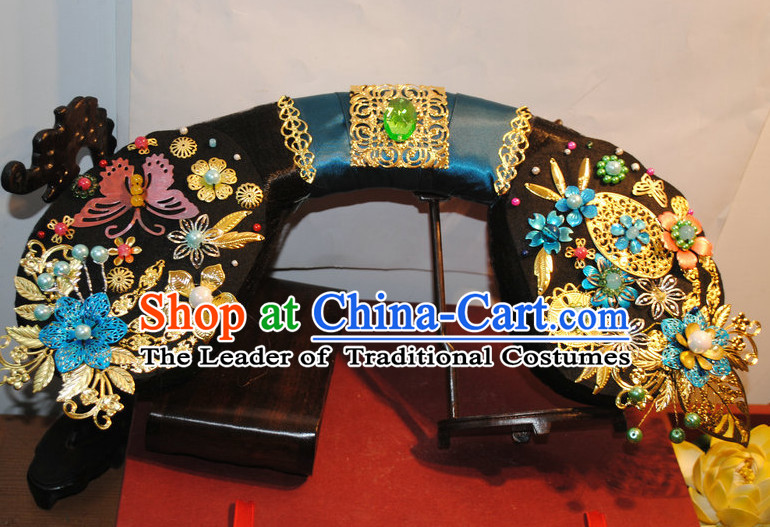Qing Dynasty Chinese Imperial Palace Princess Hair Accessories Set for Women