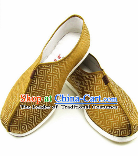 Handmade Chinese Traditional Fabric Hanfu Shoes Footwear