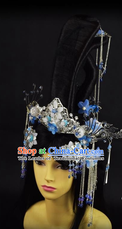 Chinese Princess Hair Style China Hairpieces Chinese Traditional Hairpins and Wigs