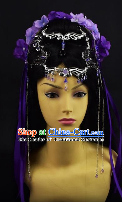 Chinese Princess Hair Style China Hairpieces Chinese Traditional Hairpins and Wigs