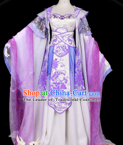 Ancient Chinese Princess Empress Queen Dresses Hanzhuang Han Fu Han Clothing Traditional Chinese Dress Hanfu National Costume Complete Set for Women or Girls
