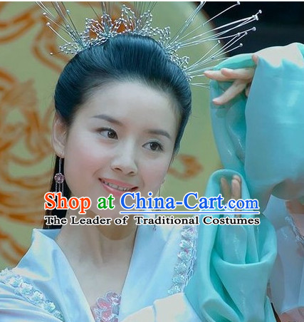 Handmade Chinese Zhu Yingtai Beauty Hair Decorations Headpieces for Women