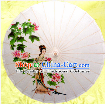 Asian Dance Umbrella China Handmade Traditional Umbrellas Stage Performance Umbrella Dance Props