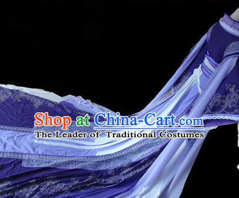 Chinese hanfu Hakama Traditional Dress Quju Supreme Chinese Costume complete set Ancient Chinese Costume